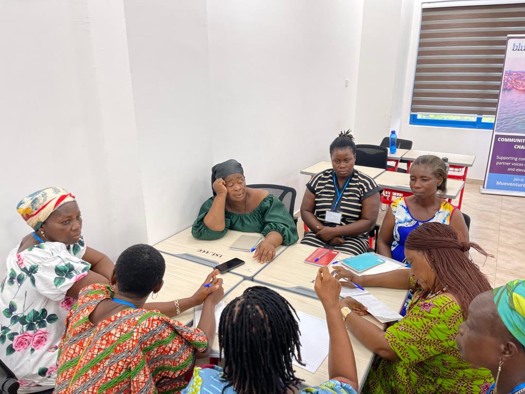 Fisherfolk trained on Ghana's New Fisheries and Aquaculture Act (team work)
