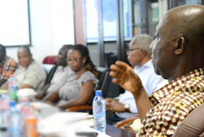 Prof. Tsamenyi meets ACECoR Team