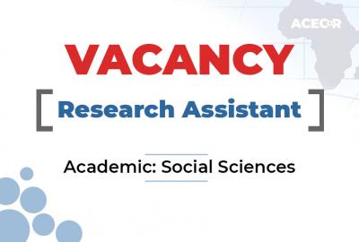 Vacancy announcement